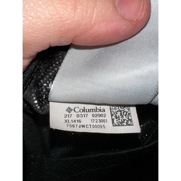 COLUMBIA Ladies black omni heat 1/4 zip pullover - Size Small - Picture 5 of 5